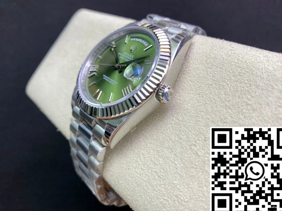EW Olive Factory Green M228239-0033 Day Date Dial Rolex 0809